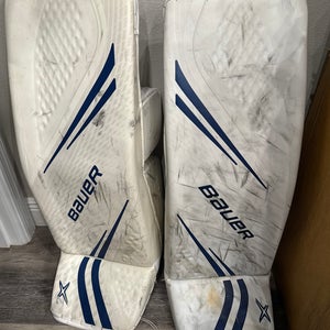 Vasilevskiy worn photo matched pads Vezina season