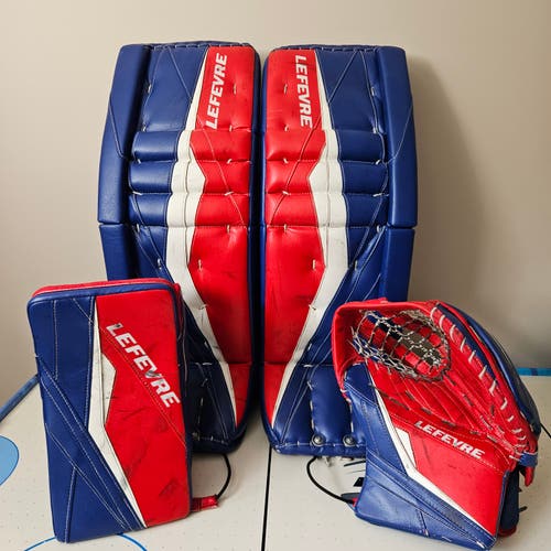 33" +2 Lefevre L12.1 Regular Goalie Full Set (Used)