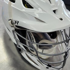 Used Cascade R Lacrosse Helmet White One Size 11497-S000150050