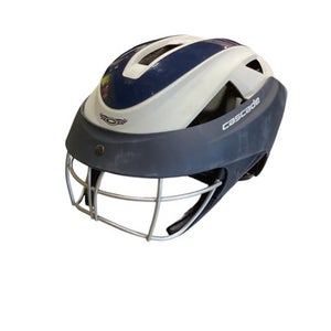 Used Cascade LX WOMENS HELMETS Lacrosse Helmet Navy Blue MD 11884-S000048356