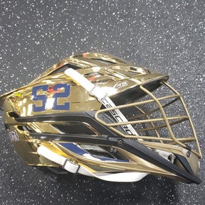 Used Cascade XRS PRO Lacrosse Helmet Gold One Size 11849-S000029314