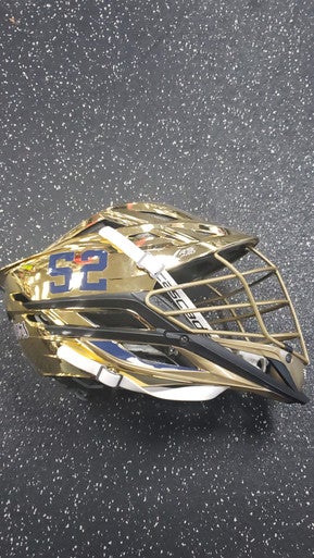 Used Cascade XRS PRO Lacrosse Helmet Gold One Size 11849-S000029314