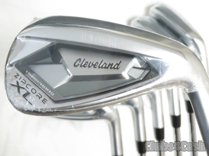 Cleveland Zipcore XL Irons KBS Tour Lite Stiff Flex 4-P ... NEW