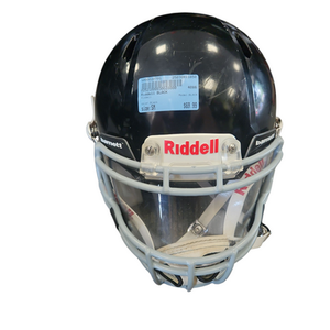 Used Riddell BLACK FB Helmet Black SM 11850-S000020791