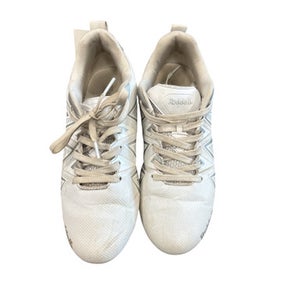 Used Riddell Adult FB Cleats White Senior 8.5 11850-S000020794