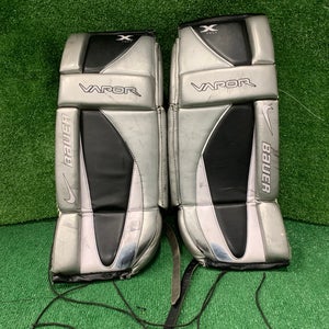 22" Youth Bauer Nike Vapor Goalie Leg Pads (Used)