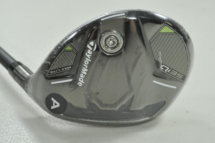 TaylorMade Qi35 Max Lite Rescue 7-35* Hybrid Senior Flex Right Graphite # 198412