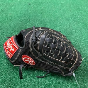 Black Rawlings Heart of the Hide RH Baseball Glove 12" (Used)