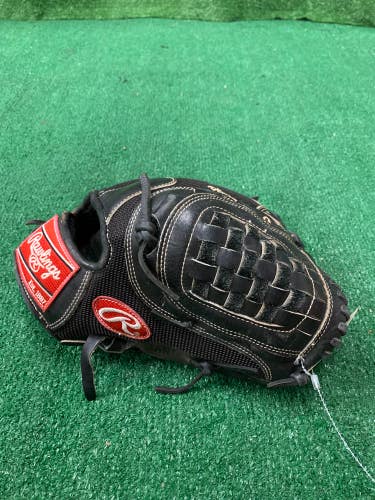 Black Rawlings Heart of the Hide RH Baseball Glove 12" (Used)