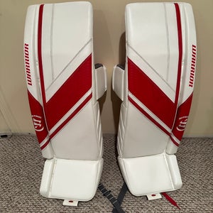 35" + 1 Warrior Ritual G6 E+ Goalie Leg Pads