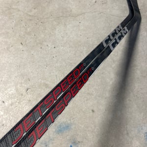 2 PACK 85 Flex P92 Senior CCM Jetspeed FT6 Pro Left Hand Hockey Stick Pro Stock (New)