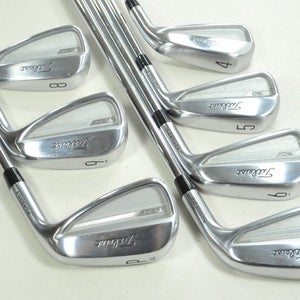 Titleist T150 2023 4-PW Iron Set Stiff Flex Right Rifle 6.0 Steel # 198440