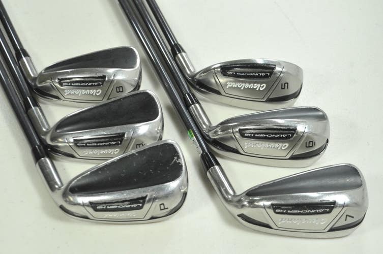 Cleveland Launcher HB 2017 5-PW Iron Set Regular Flex Right Graphite # 198966