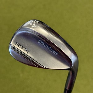 Cleveland RTX 6 ZipCore 50/10 Mid Black Satin Gap Wedge, DG Spinner, Wdg Flx