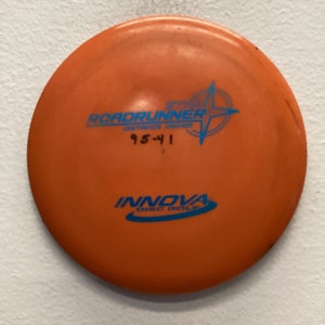 Used Innova STAR ROADRUNNER Disc Golf Driver Orange 11443-S000195627