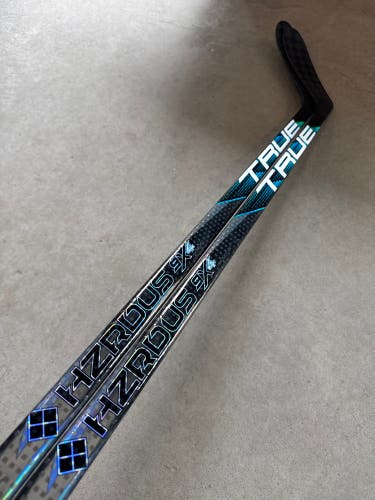 75 Flex P28 Project X Smoke Senior True Left Hand Pro Stock (New) NHL Aquamarine