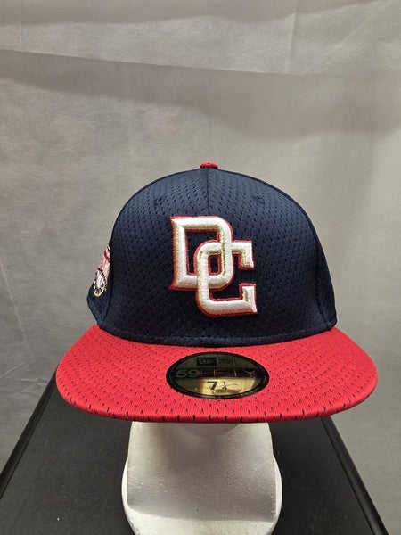 NWS Washington Nationals Washington Nationals BP Mesh New Era 59fifty 7 1/4 MLB