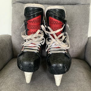 2017 Bauer Vapor 1X Hockey Skates Regular Width Pro Stock 10.5 (Used)