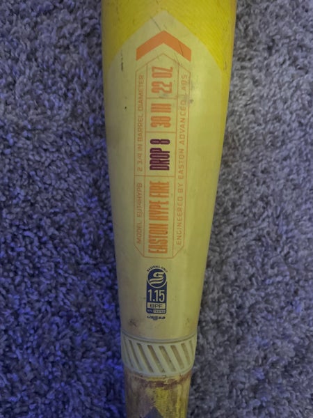 2024 Easton USSSA Certified Bat (-8) 22 oz 30" (Used)
