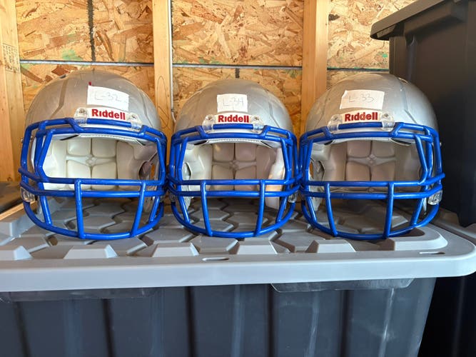READ AD! 3 Adult Large Riddell Speed Bundle (Used)