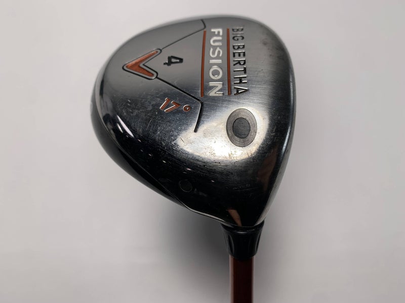 Callaway Big Bertha Fusion 4 Fairway Wood 17* Aldila NVS Orange 55g Regular RH