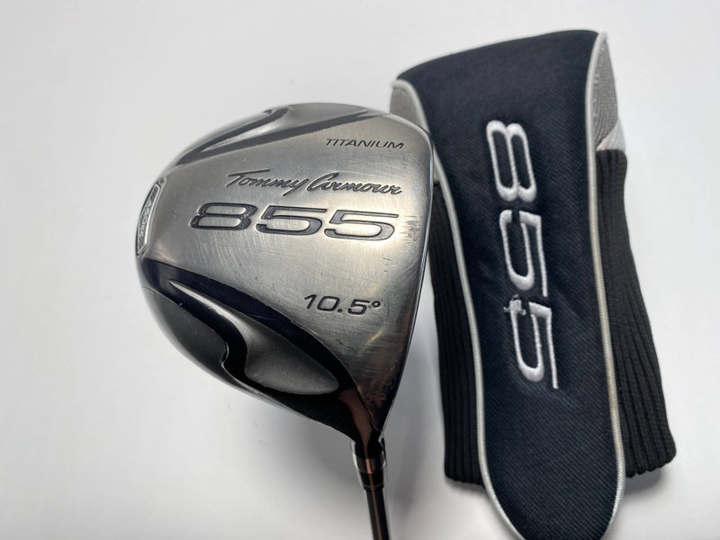 Tommy Armour 855 Titanium Driver 10.5* Aldila Regular Graphite Mens RH HC