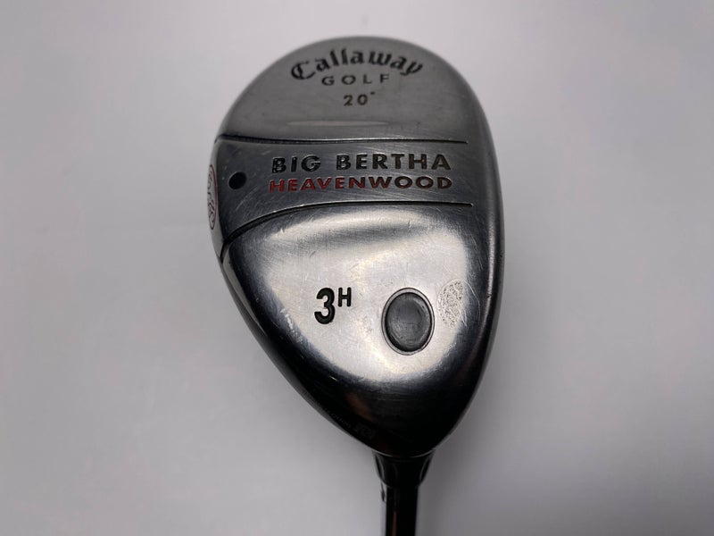 Callaway Big Bertha Heavenwood 3 Hybrid 20* Big Bertha Uniflex RH Midsize Grip