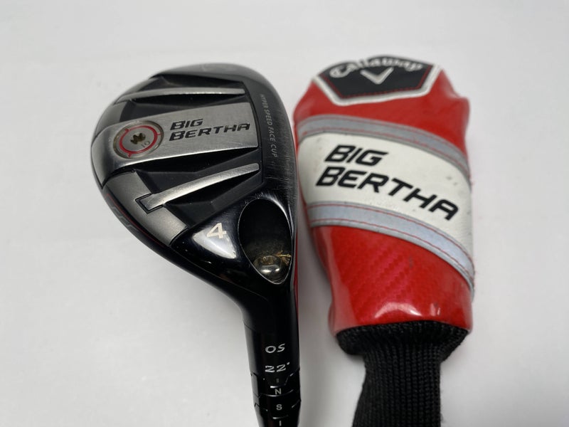 Callaway Big Bertha OS 4 Hybrid 22* UST Mamiya Recoil ES 460 F3 Regular RH HC