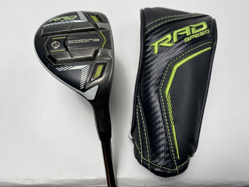 Cobra RAD Speed 5 Hybrid 24* UST Mamiya Recoil ESX 480 F2 Senior RH HC