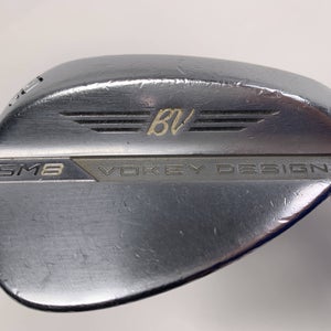Titleist Vokey SM9 Tour Chrome Wedge 60* 12 Bounce D-Grind Wedge Steel Mens RH
