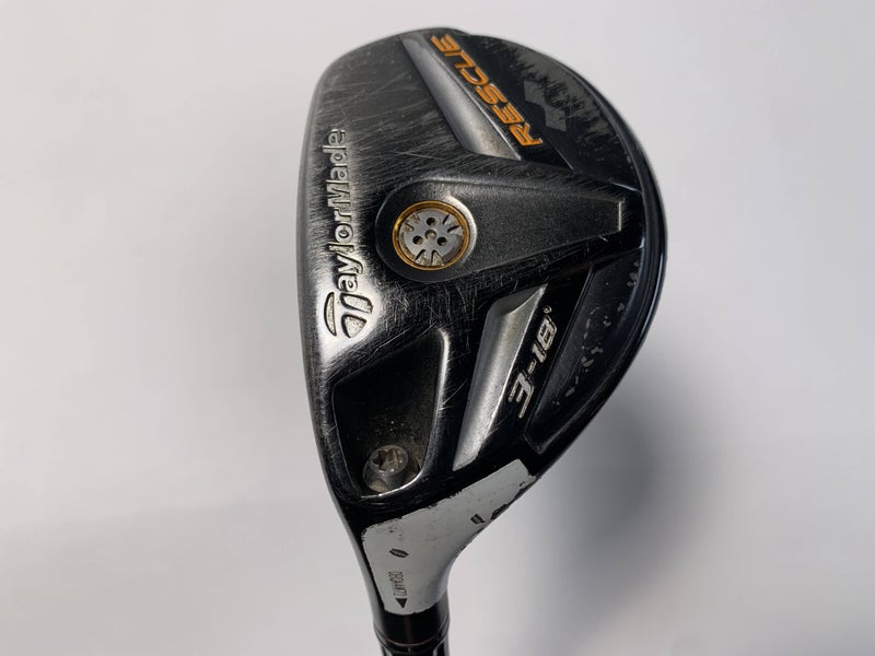 TaylorMade Rescue 11 3 Hybrid 18* Aldila RIP 65g Stiff Graphite Mens LH