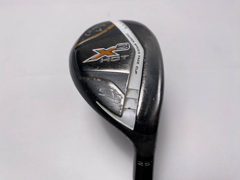 Callaway X2 Hot 5 Hybrid 25* 55g Senior Graphite Mens RH