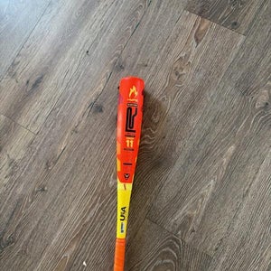 2025 Easton Hype Fire Composite USABat Certified Bat (-11) 16 oz 27" (Used)