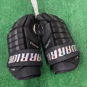 Black Senior Warrior Alpha FR2 Pro Gloves 15" (New)