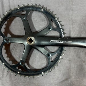 Campagnolo Mirage 170mm Black Aluminum Right Crank Arm 52-Tooth Chainring