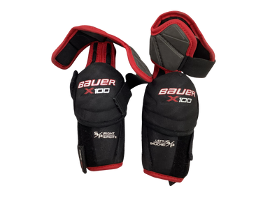 Used Bauer X100 Senior Elbow Pads SM 11613-S000163302