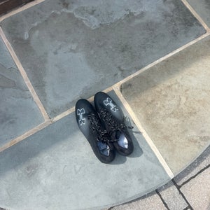 Slightly Used Black UA Blur Nitro Cleats