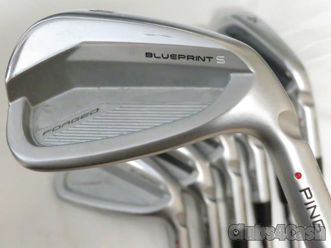 PING Blueprint S Irons Red Dot Dynamic Gold 120 S300 Stiff Flex 4-P