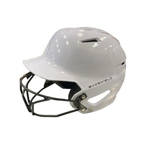 Used Evoshield Batting Helmet w/Mask White L/XL 11859-S000023245
