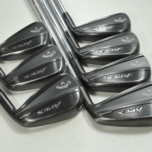 Callaway Apex Ti Fusion 4-PW Iron Set Stiff Flex Right DG MID S300 Steel #199034