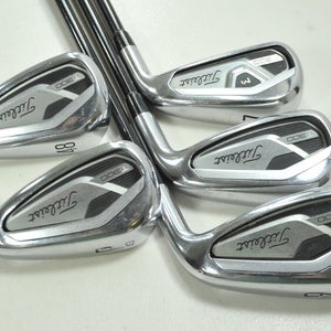 Titleist T300 2019 7-PW,48* Iron Set Senior Flex RH Accra 50i Graphite # 198822