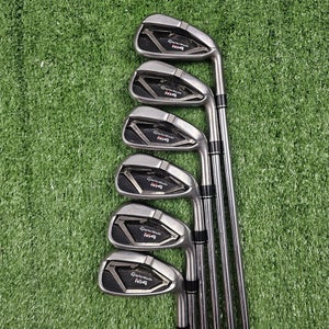 TaylorMade M4 5-PW Iron Set Right Handed Regular Flex KBS 85g Steel Shafts RH