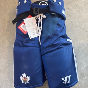 Medium Toronto Marlie AHL Senior Warrior Covert Pro Hockey Pants Pro Stock (New)