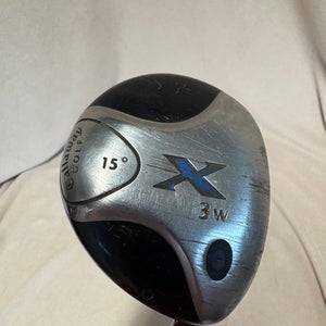 Callaway X Right Handed Fairway Wood Regular Flex 3 Wood (Used)