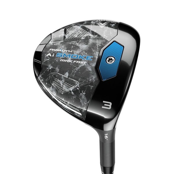 CALLAWAY PARADYM AI SMOKE MAX FAST FAIRWAY 5 WOOD GRAPHITE WOMENS STANDARD MITSUBISHI ELDIO WHITE 4