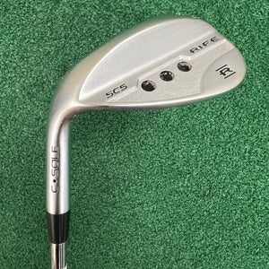 RIFE C-Sole SCS 56 C-12 Sand Wedge SW Men's LEFT Hand Steel Wedge Flex Shaft