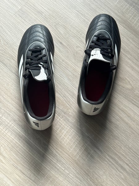 Black Unisex Size M 7.5 (W 8.5) Adidas Golettos Molded Cleats  (Used)
