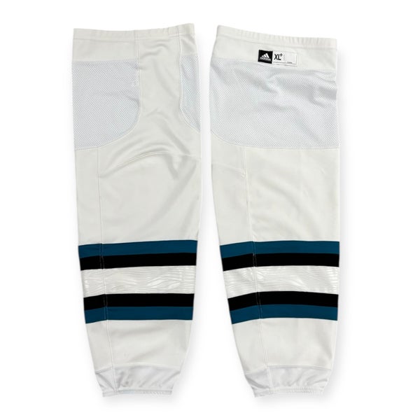Adidas San Jose Sharks Pro Stock Hockey Socks - Away