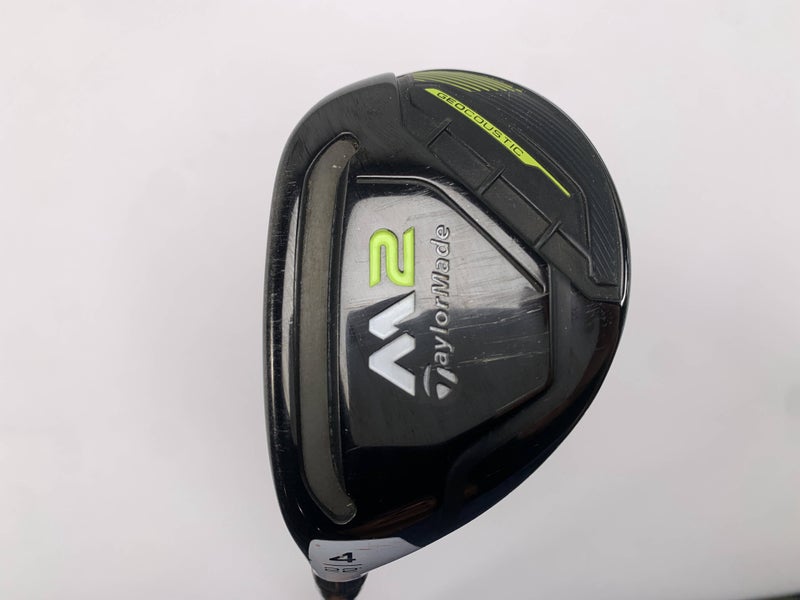 TaylorMade M2 2017 4 Hybrid 22* REAX 65g Regular Graphite Mens LH Midsize Grip