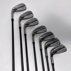 Callaway Paradym Ai Smoke Iron Set 6-PW+GW+SW Cypher Sixty 5.5 60g Regular LH